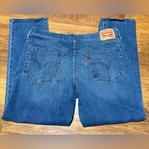 Levi's Women's Blue Boyfriend Jeans